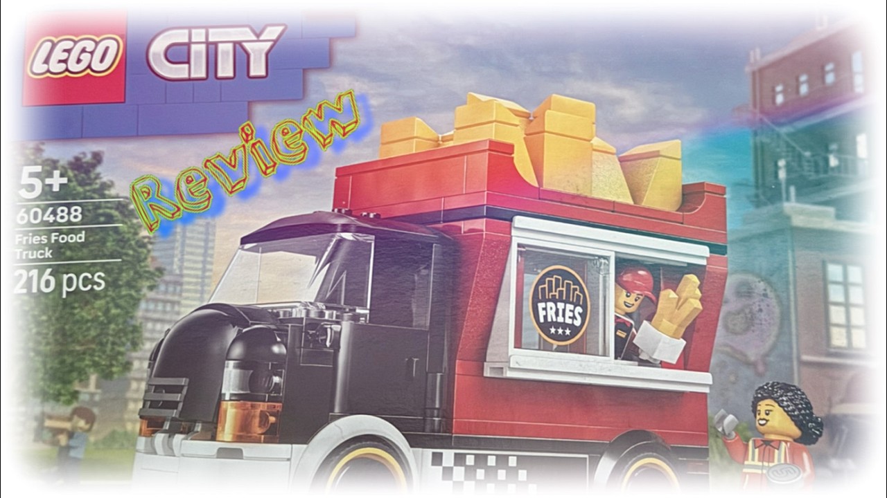 Lego City Fries Food Truck 60488 Review