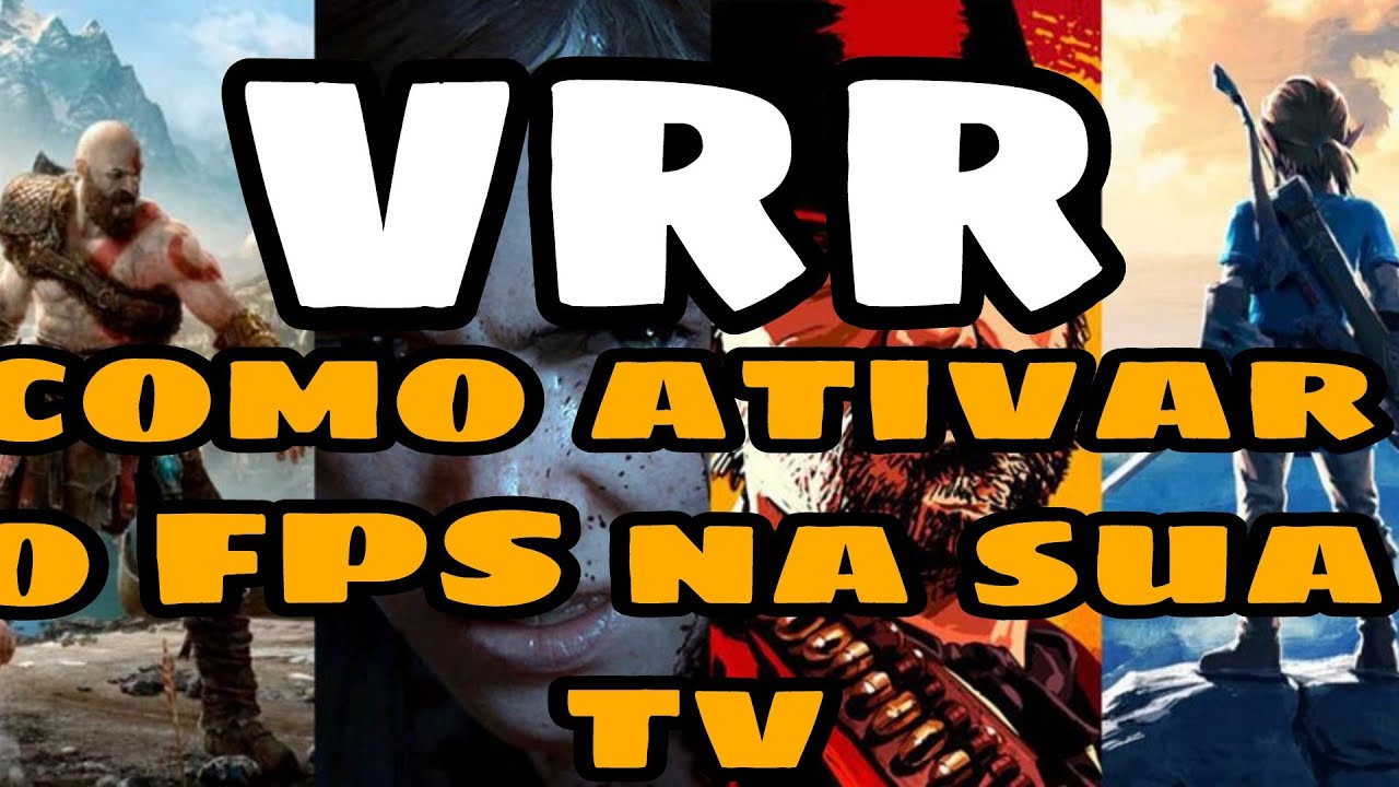 VRR COMO ATIVA NO  PS5 E  COMO ATIVAR  FPS NA SUA TV