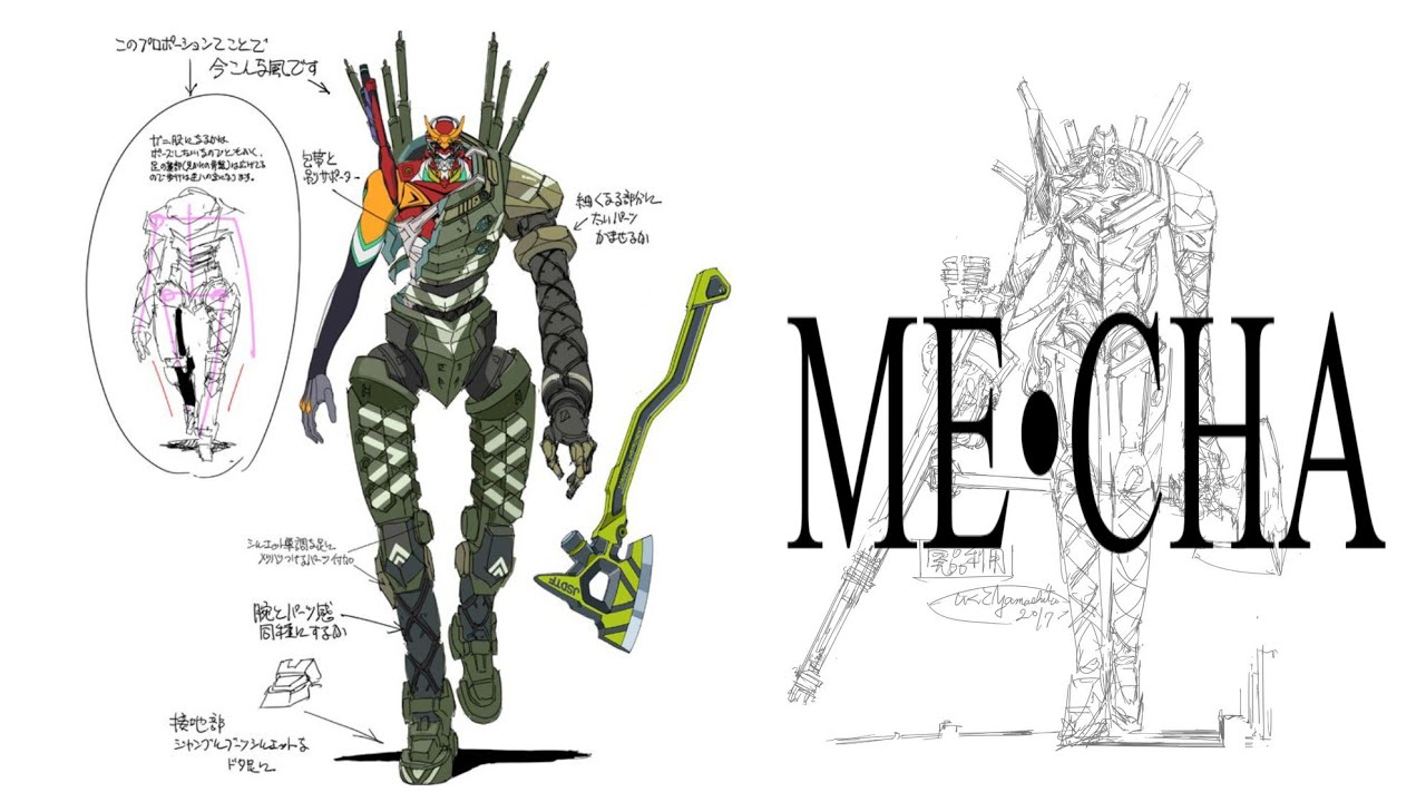 Como desenhar mechas (robôs)