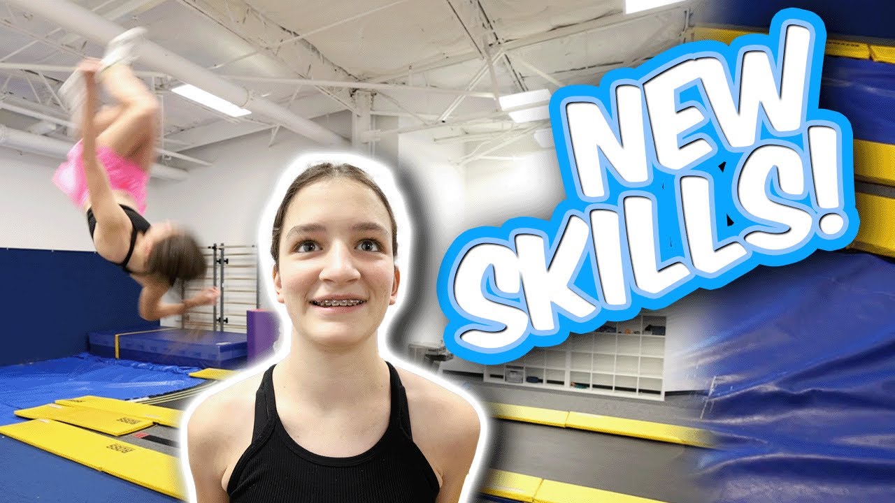 She got that skill so EASY! #tumbling