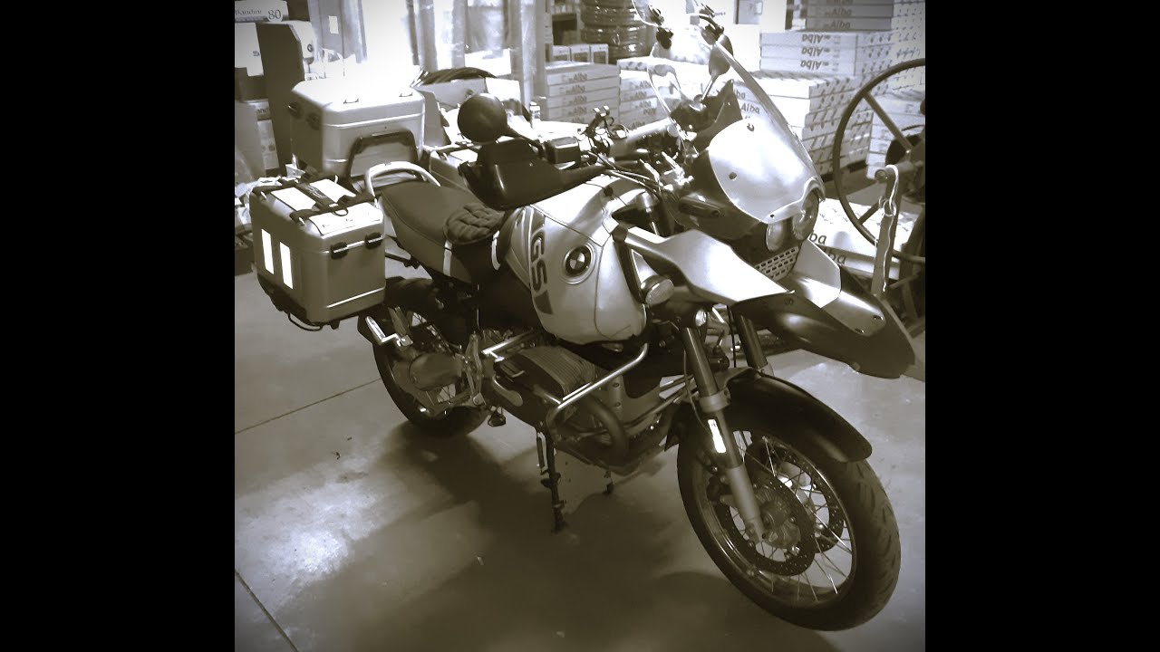 Smontaggio serbatoio bmw  gs