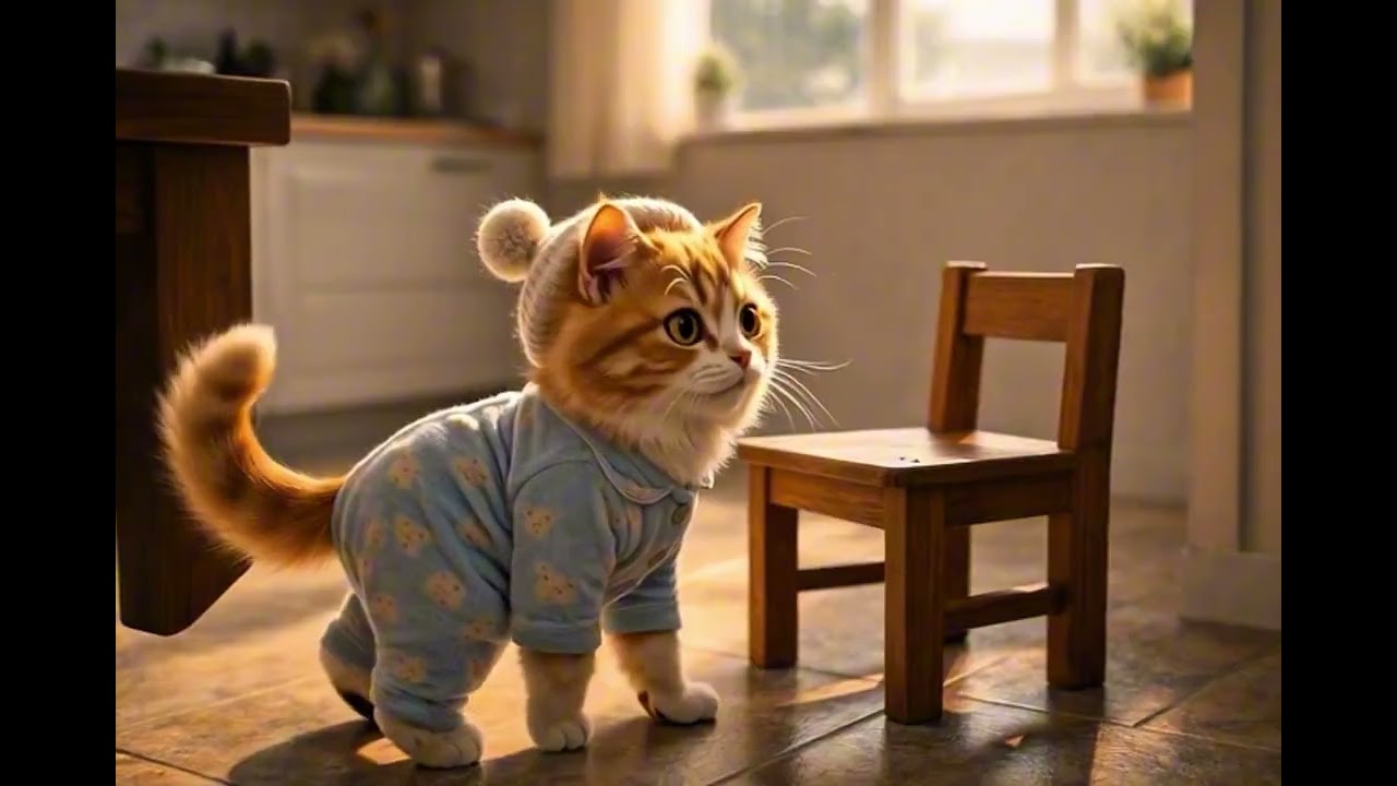 Emotional Cat Story: Brave Kitten Saves Her Sick Mother ❤️
