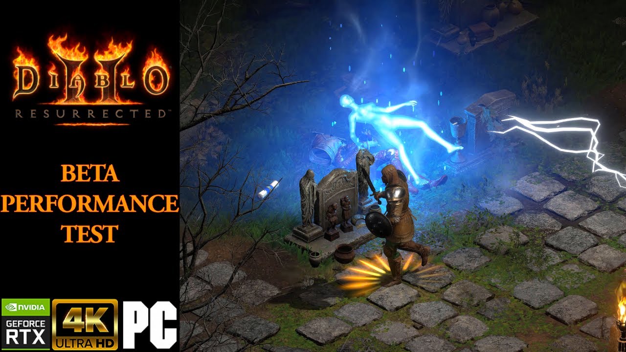 Diablo II: Resurrected ( Beta ) 4K Gameplay Performance - Max Settings RTX 3090