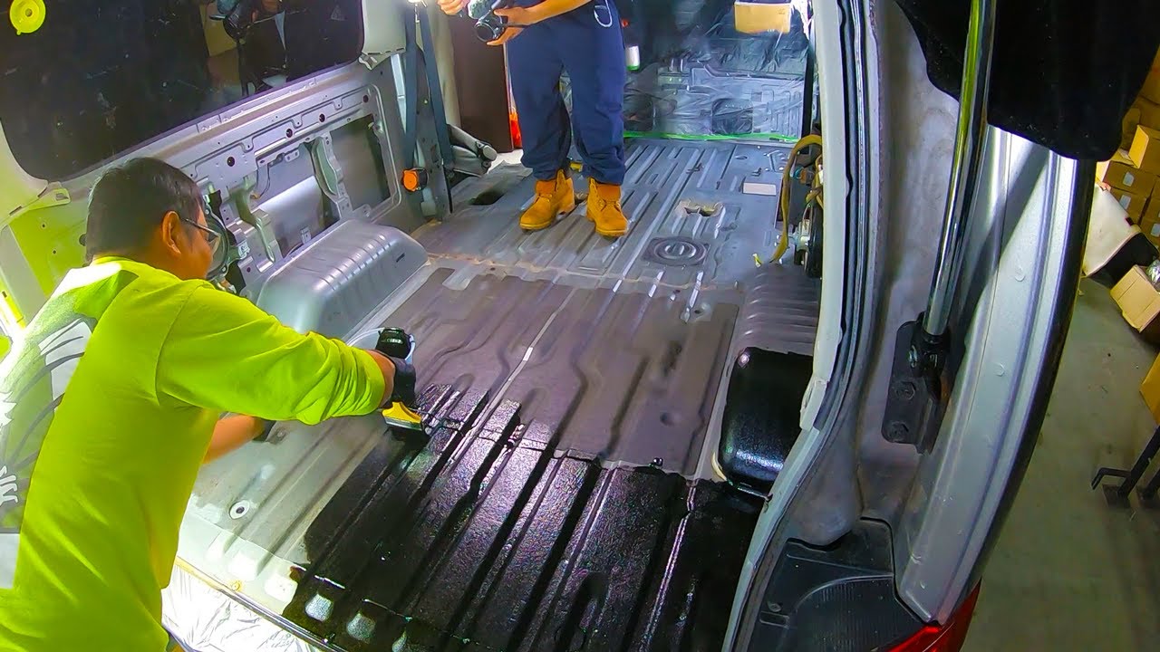 激臭社用車を全バラシ丸洗い改造してみた【前編】