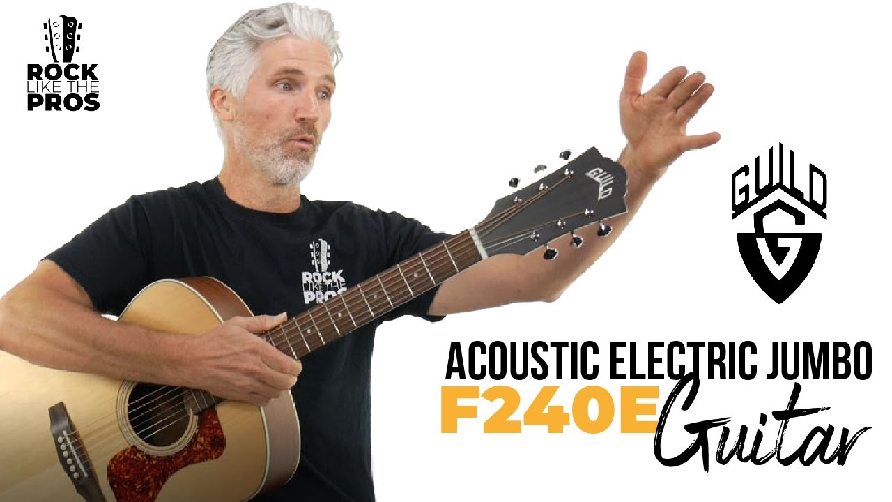 Guild F240E Acoustic Electric Jumbo Guitar | #Guitar Review