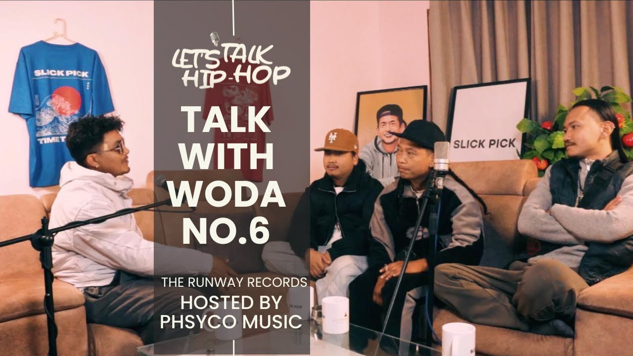 LET’S TALK HIPHOP- #38 - WAIBA BUDDHA, BIKEY LAMA & VENOMOUS || WODA NO. 6 HIPHOP JOURNEY ||
