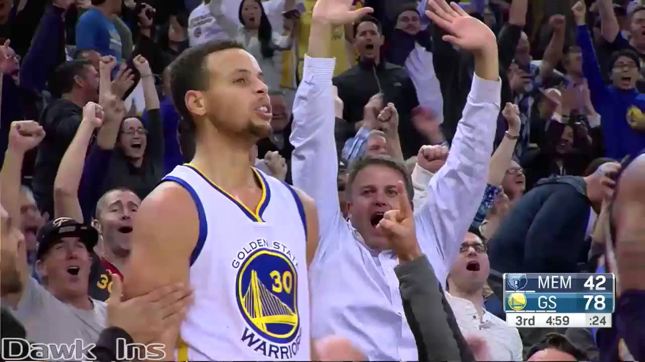 Stephen Curry 30 points  vs Memphis (Full Highlights) (02/11/15) CRAZY 3rd Quarter!