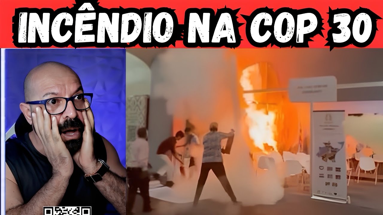 Inc&ecirc;ndio atinge a COP 30.