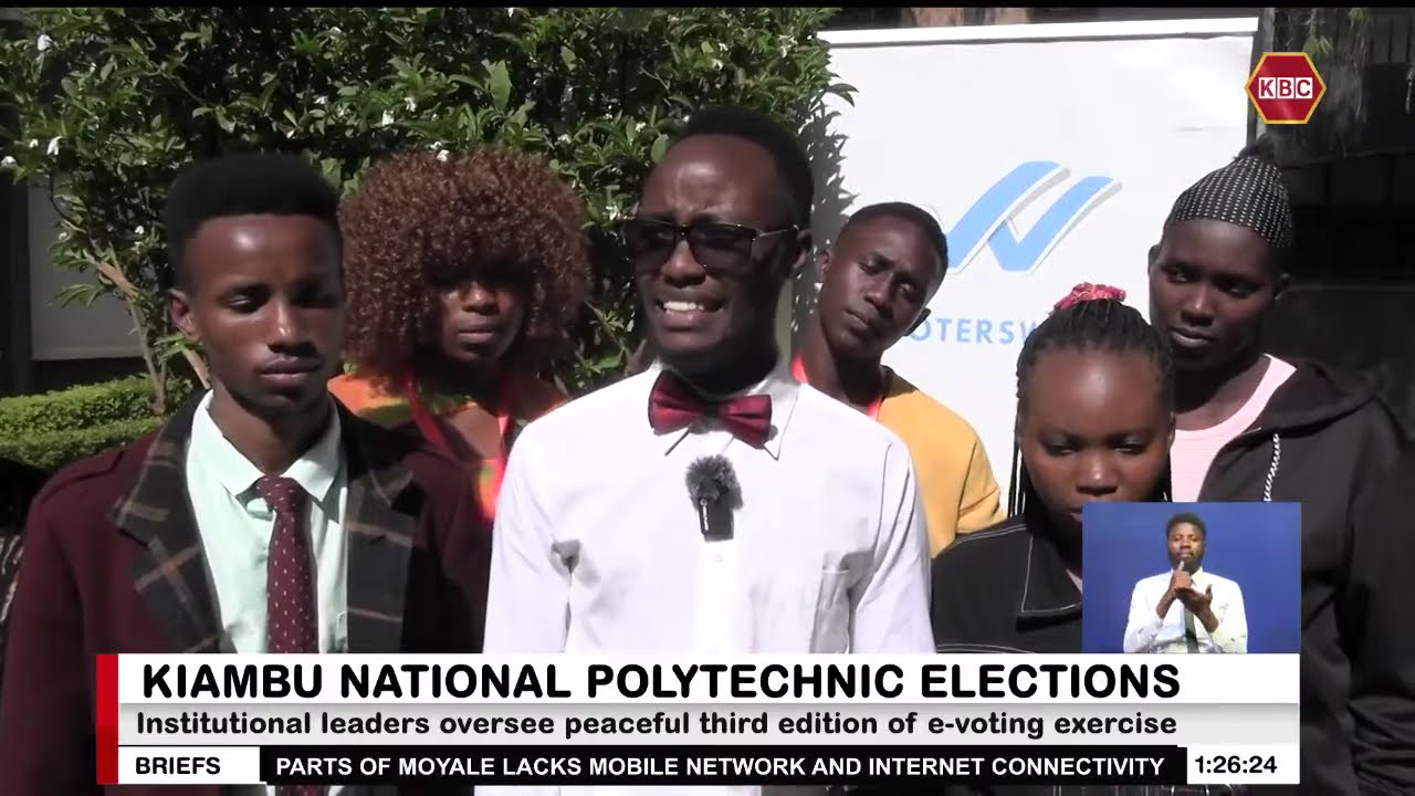 Naftali Chege declared Kiambu National Polytechnic Students’ President after garnering 1,144 votes