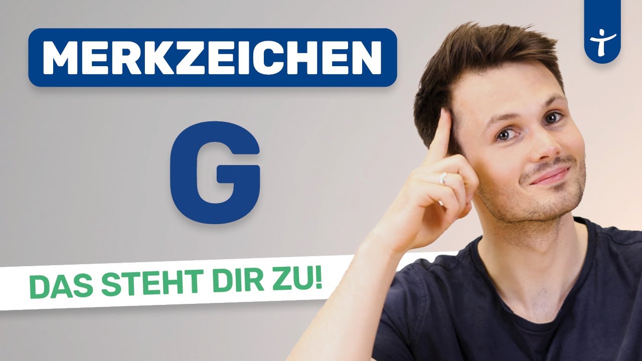 Merkzeichen G: Alle Vorteile und Voraussetzungen - Parkausweis, Steuererleichterungen, Begründung