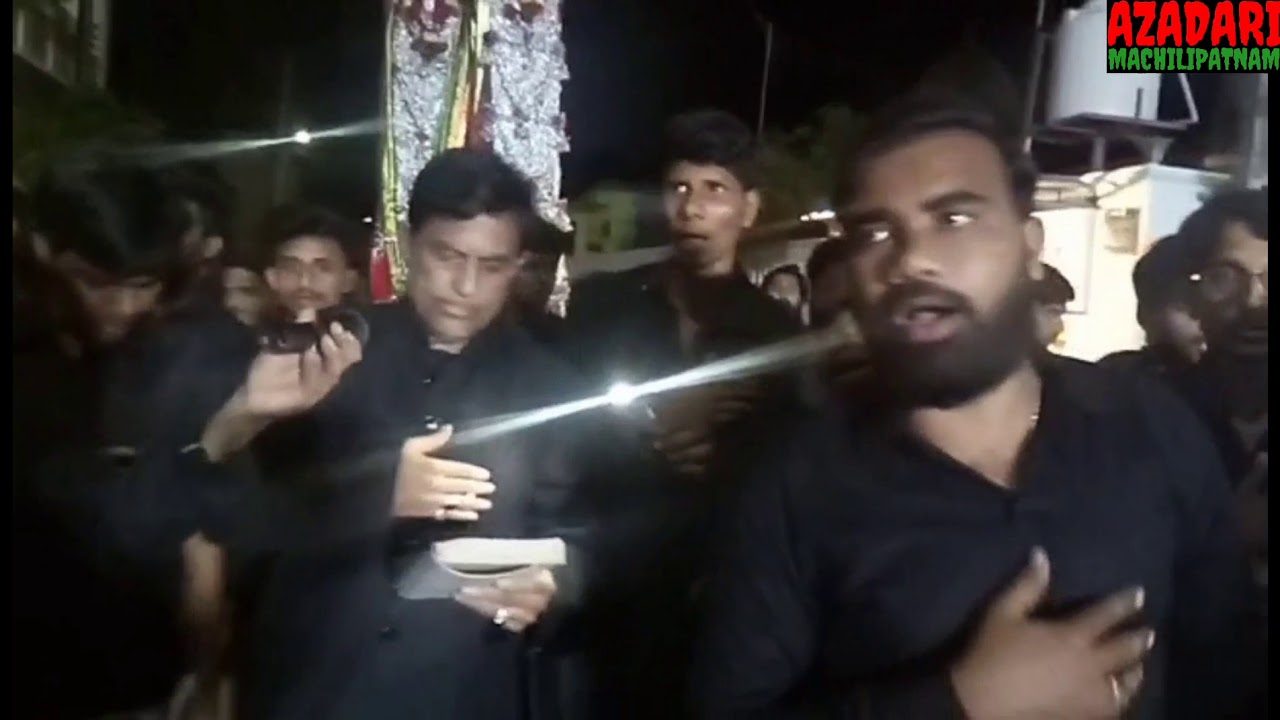 Luta hai gulshan-e-zehra isi moharram me||1st moharram juloos-e-aza @machilipatnam||1441 HIJRI