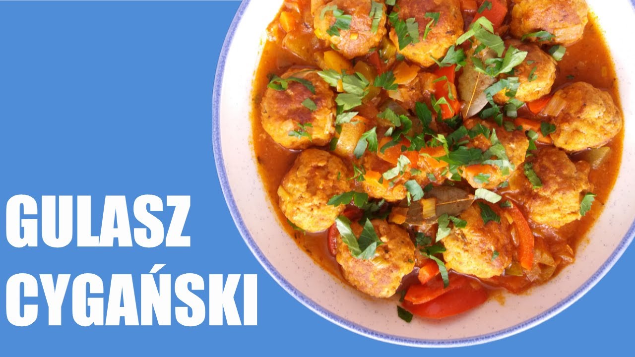 GULASZ CYGAŃSKI Z KLOPSIKAMI (bigos cygański) | Pomysł na mielone inaczej | Obiad z mięsa mielonego