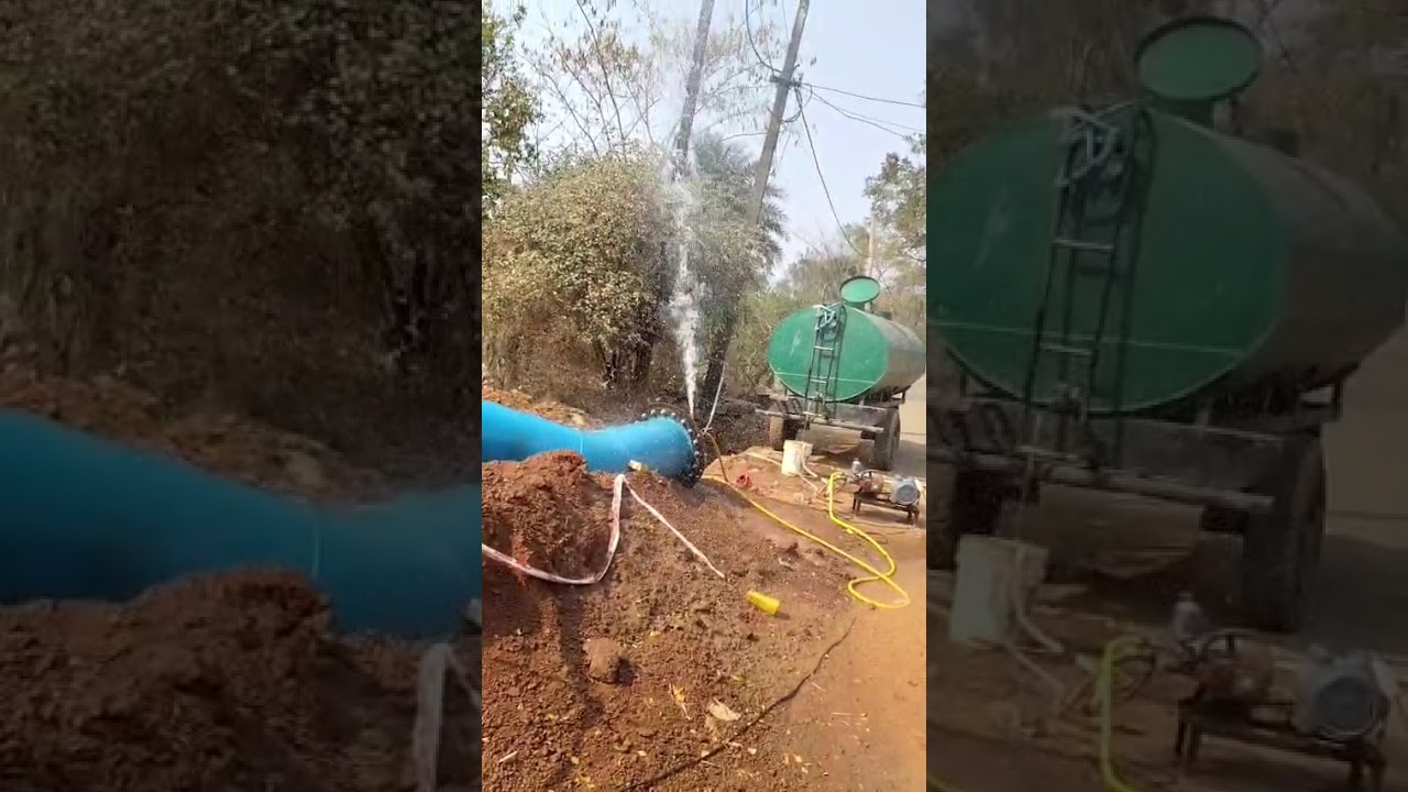 Kalpataru drinking water project OCDR #kalpataru # pipelinework