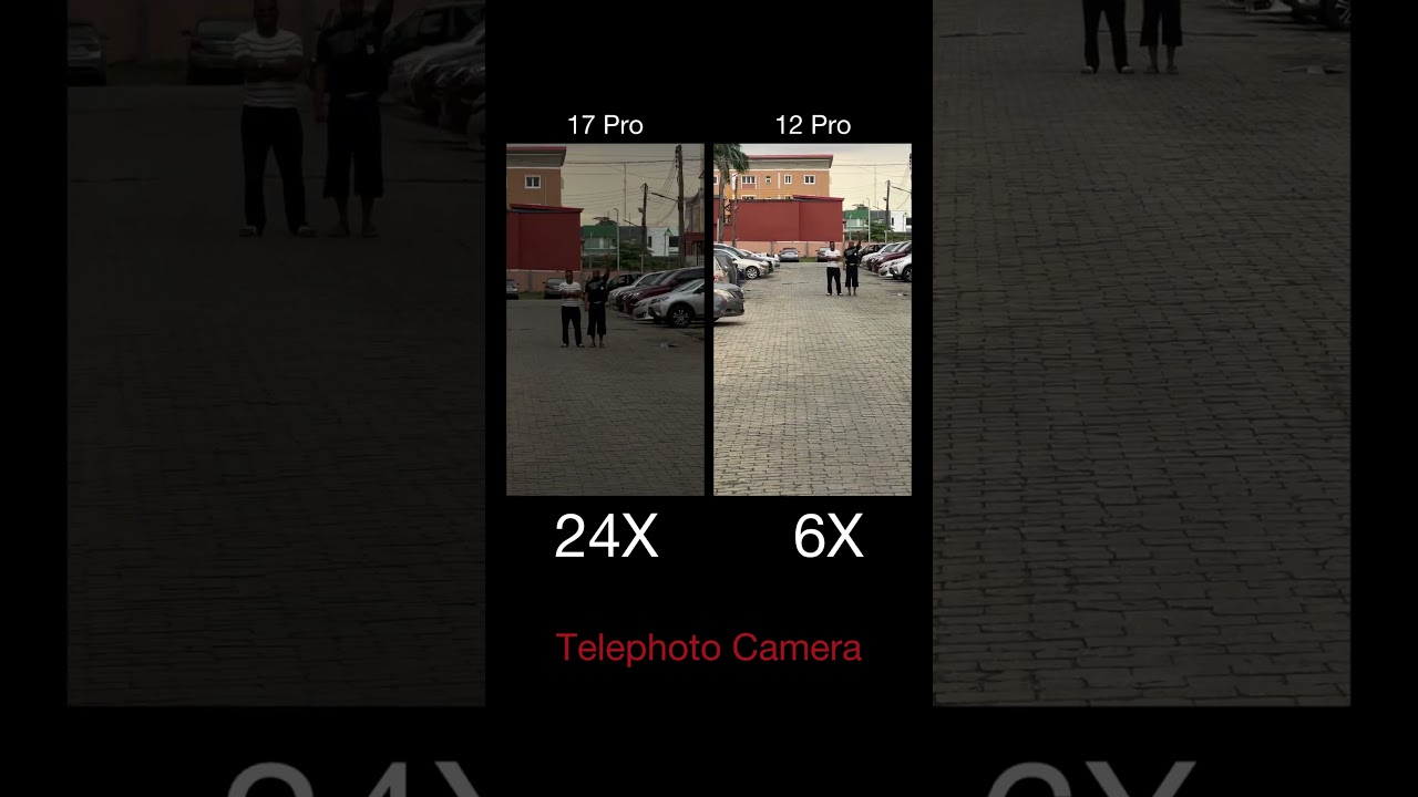 Сравнение видеозума iPhone 17 Pro и iPhone 12 Pro