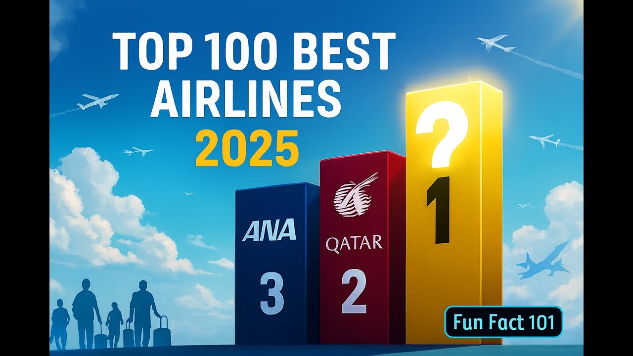 Top 100 Best Airlines in the World 2025 | Global Ranking