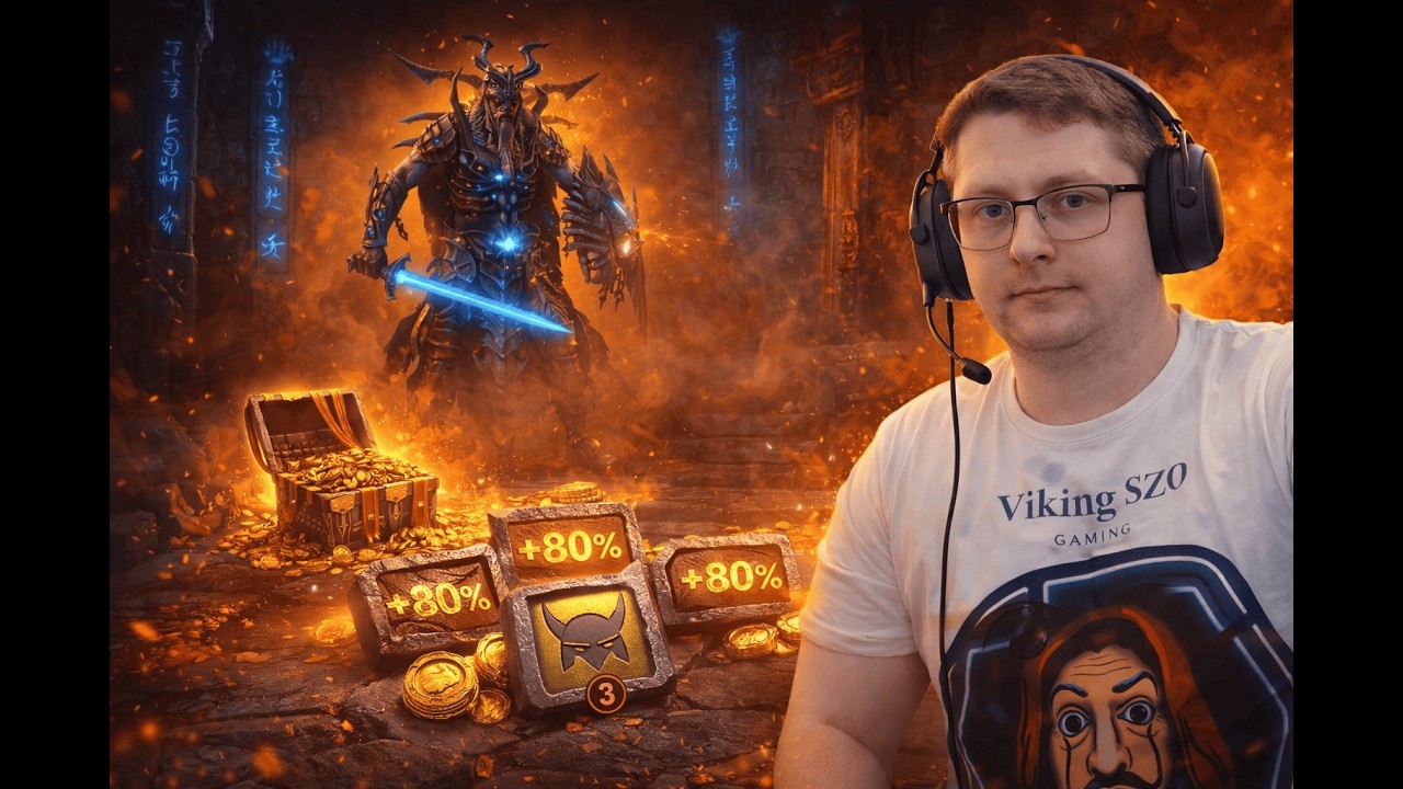 Тратим голду на руны Vikings: war of clans