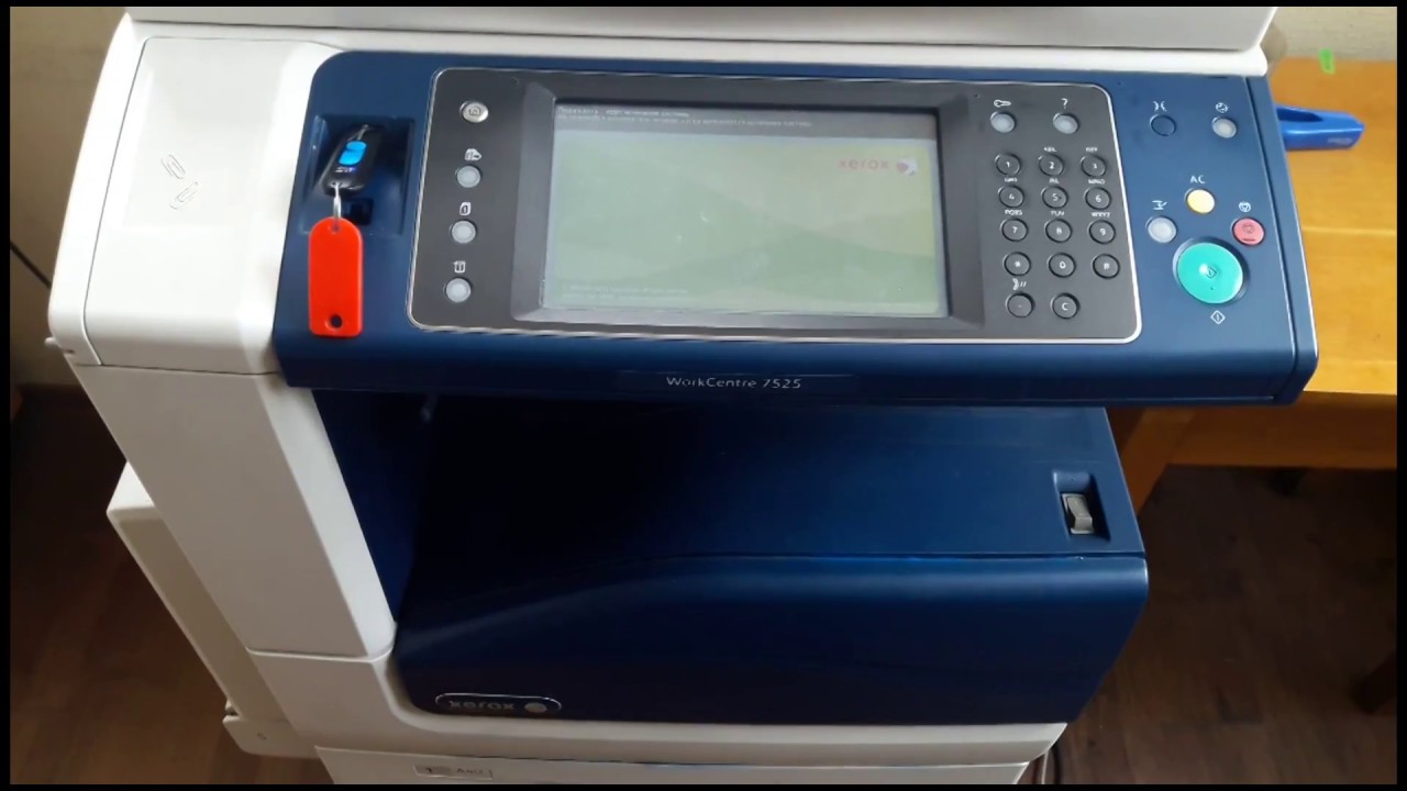 Перепрошивка Xerox 7525