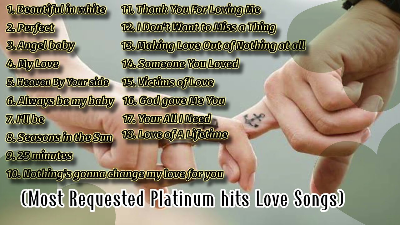 Most Requested Platinum hits Love Songs music 💋💔&hearts;️only here.......