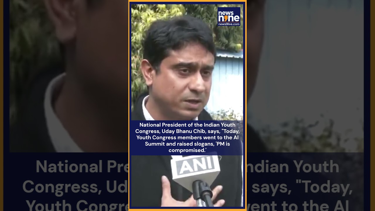 Delhi AI Summit: Youth Congress President Speaks On Protest | Newa9