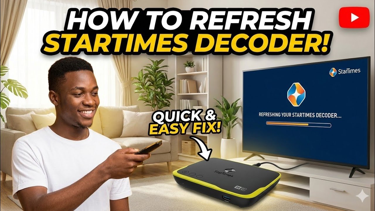 How to Refresh StarTimes Decoder | How to Factory Reset StarTimes Decoder@ogbetaonline 