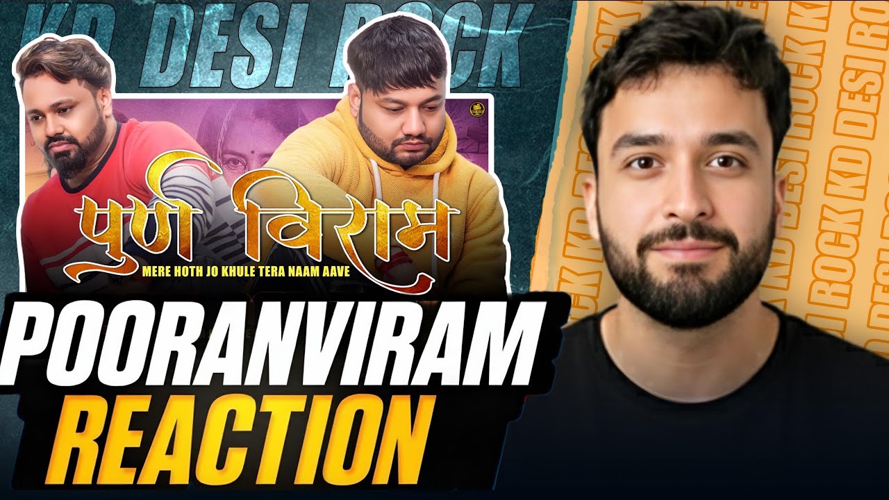 Respect Button for KD” ⬇️ | Pooranviram Reaction | Maa Song