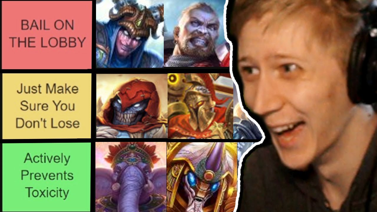 I Ranked SMITE Gods By How Toxic Their Mains Are...