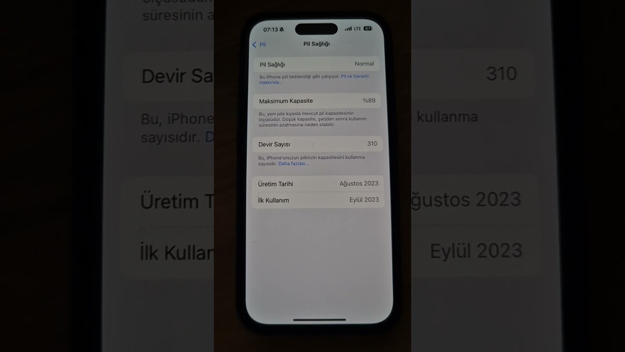 iPhone 15 Pro batarya &ouml;mr&uuml; bir yılda ne hale geldi?