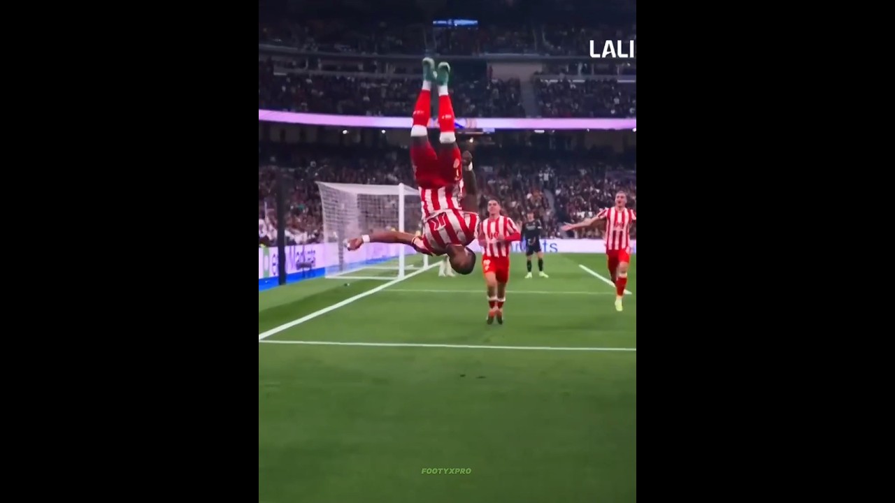 Backflip Celebration in Football 🥶