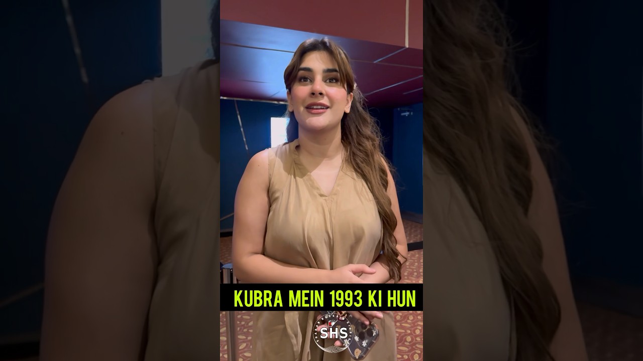 Gorgeous Kubra Khan At Na Baligh Afraad Premiere in Karachi 😍
