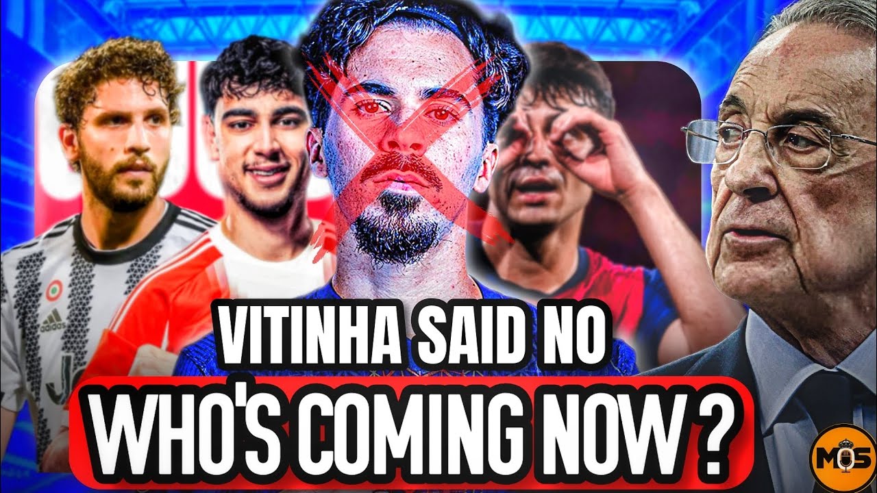 Vitinha REJECTED Real Madrid… Now the Midfield Problem Gets Bigger! 