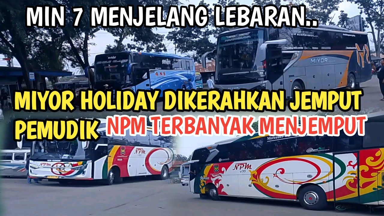 MIN 7 MENJELANG LEBARAN ❗ MIYOR HOLIDAY DIKERAHKAN JEMPUT PEMUDIK NPM TERBANYAK 🔥