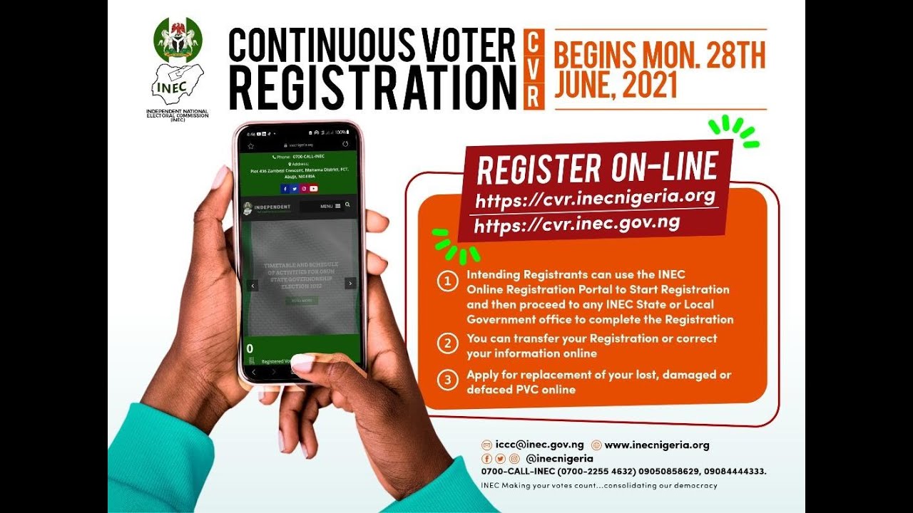 2021 Continuous Voter Registration (CVR) Documentary