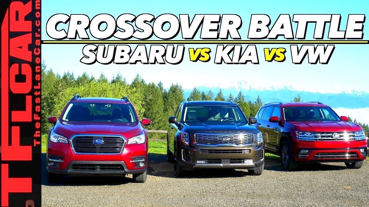 THIS Family Hauler is Better, Can You Guess Which One? Kia Telluride vs Subaru Ascent vs VW Atlas