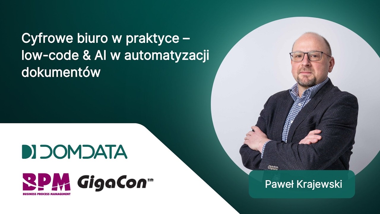 Cyfrowe biuro w praktyce – low-code & AI w automatyzacji obiegu dokumentów