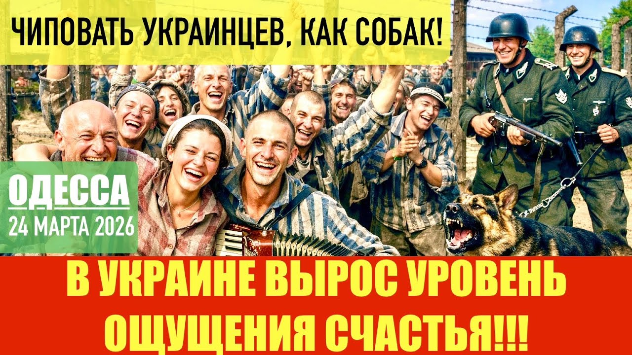 ОДЕССА 24 МАРТА 2026. ГИТТЛЕР, SУКА И ЗЕЛЕНСКИ. ТЦК ОГРАБИЛИ АВТОСЕРВИС! ШТРАФЫ ЗА ПРОПУСК УРОКОВ!
