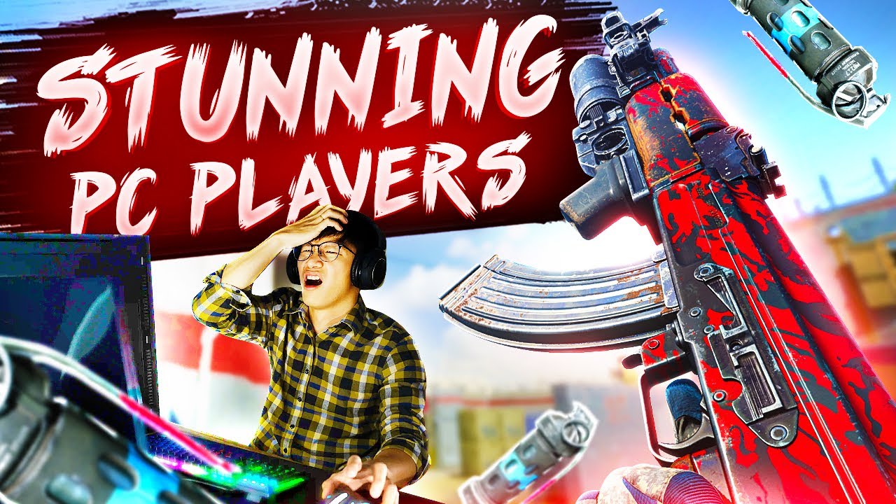 SPAM STUNNING PC PLAYERS and MAKING THEM RAGE