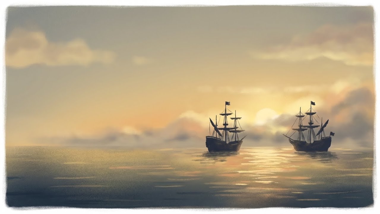 Pirate Battles at Sea | Forgotten Naval Wars | A Calm Historical Story