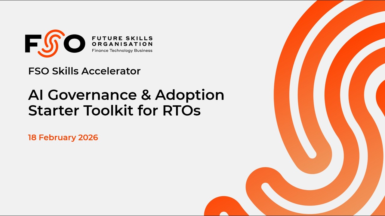 FSO Skills Accelerator-AI Masterclass: AI Governance & Adoption Starter Toolkit