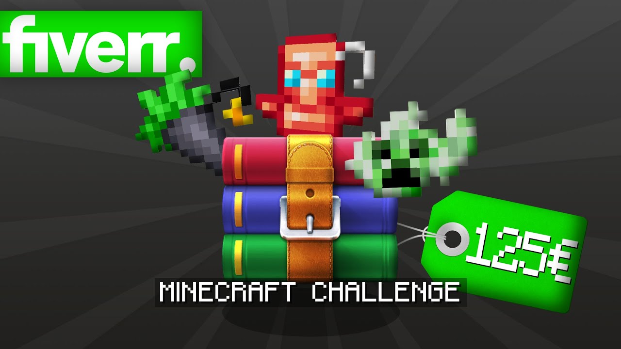 Ich habe eine GEHEIME MINECRAFT CHALLENGE für 125€ auf FIVERR gekauft und DAS ist passiert!