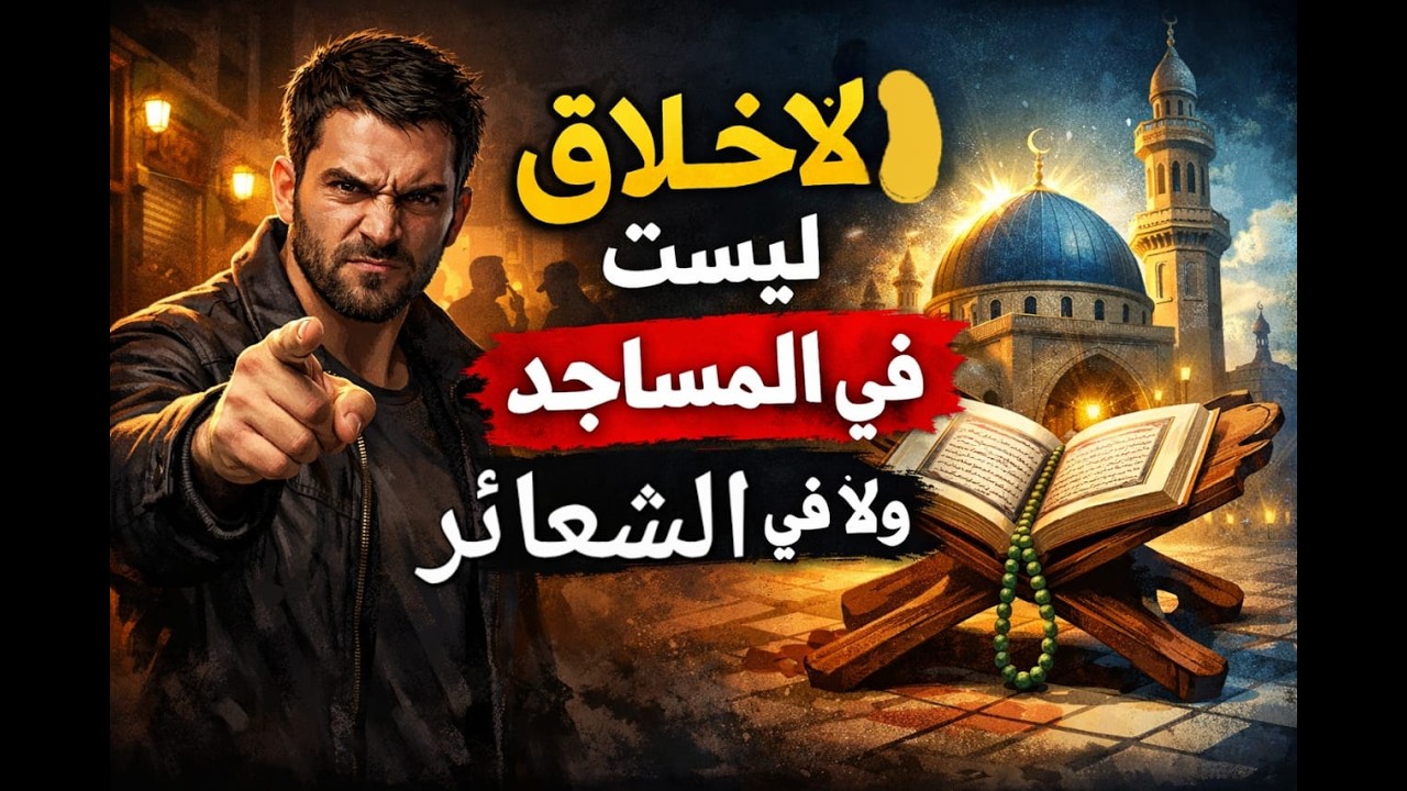 الأخلاق ليست في المساجد ولا في الفقه