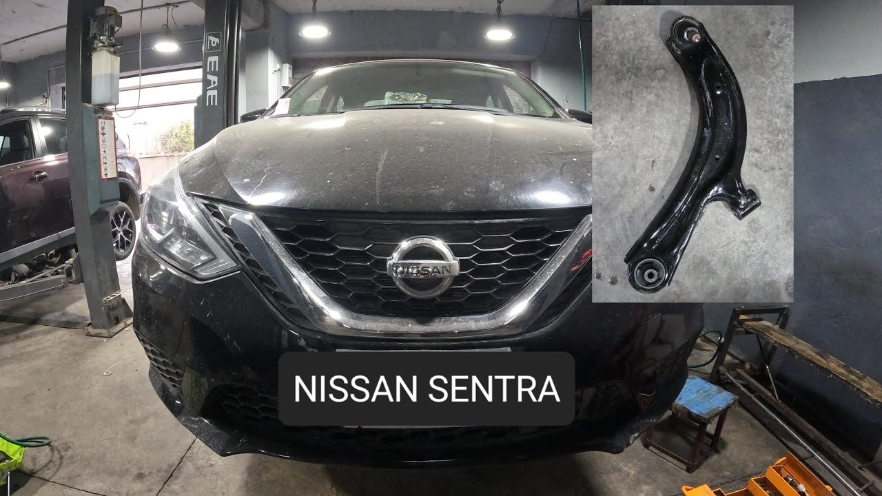 Reemplazo de brazo de control y rótula... nissan sentra 2013-2019