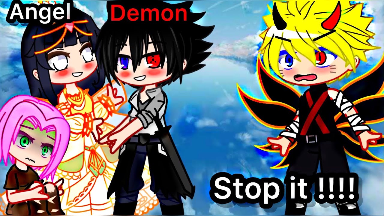 😇 Angel Check 😈 || meme || Naruto || Plot Twist? || Gacha Club