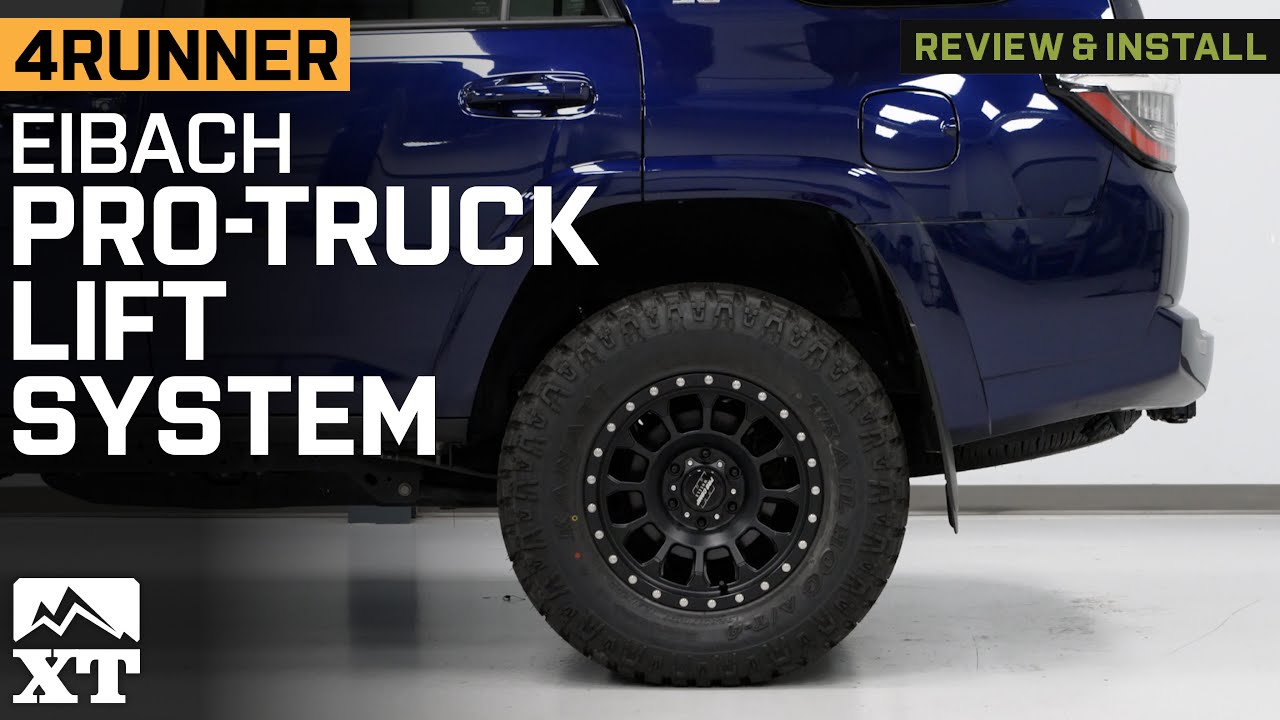 2010-2024 4Runner Eibach Pro-Truck Lift System Review & Install
