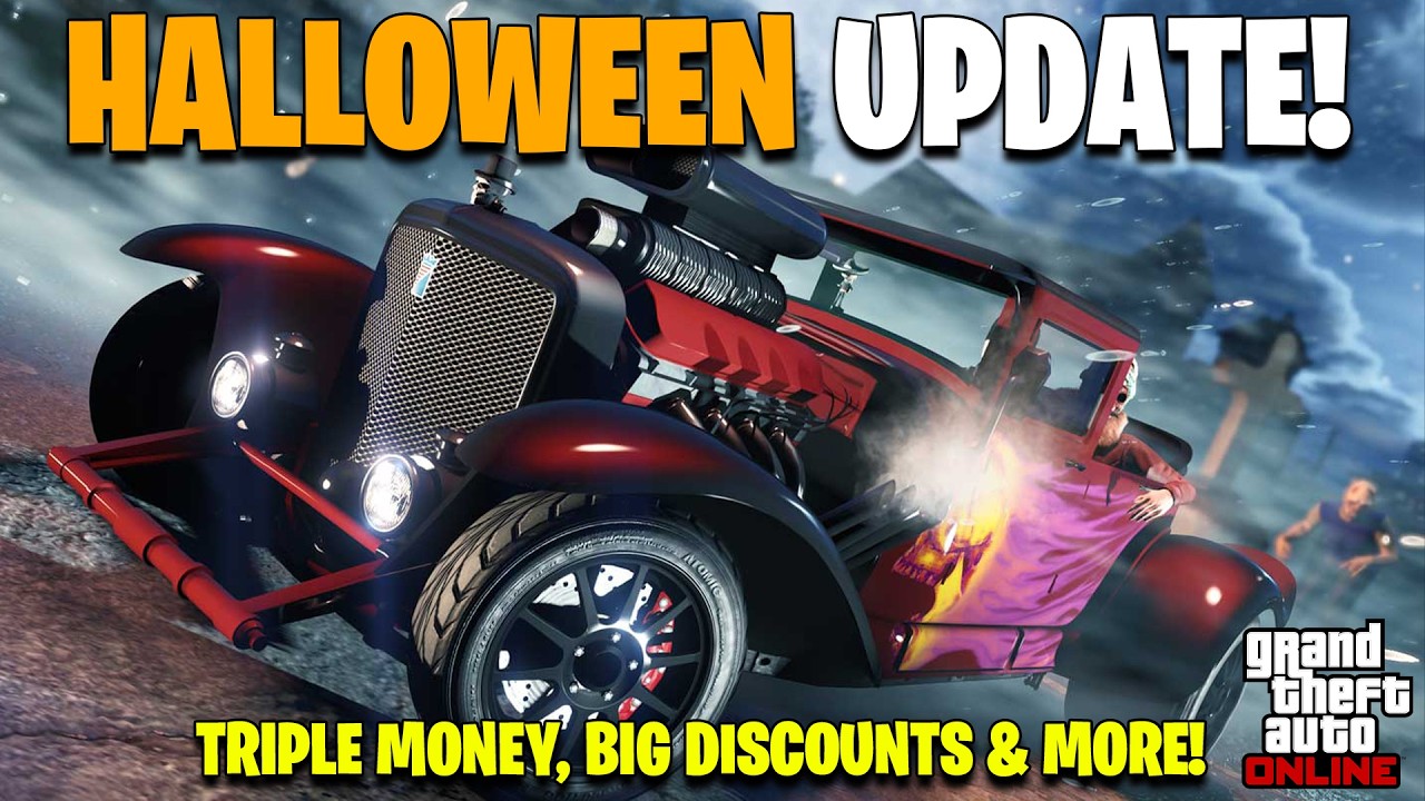 GTA AKTUALIZACJA HALLOWEEN TYDZIEŃ 3! POTR&Oacute;JNE PIENIĄDZE I ZNIŻKI (Cayo Perico, pojazdy limitowan...