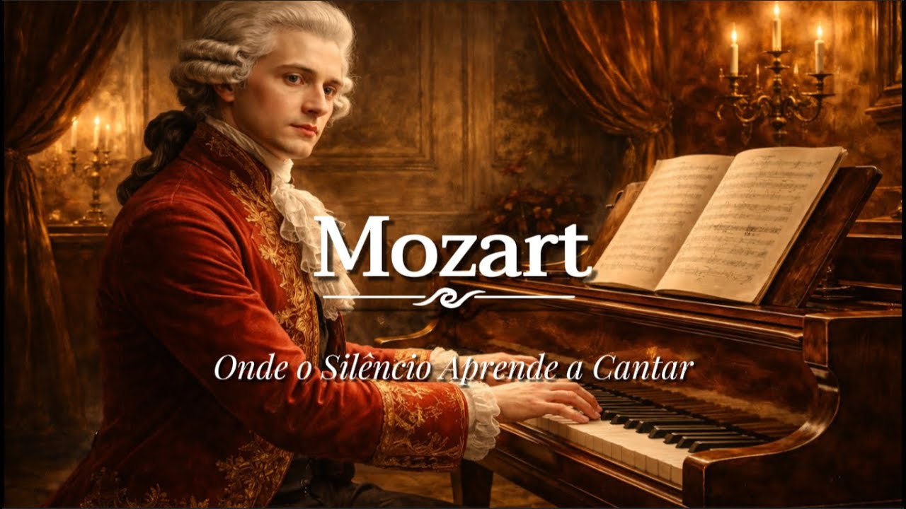 🎼 Mozart — Onde o Silêncio Aprende a Cantar