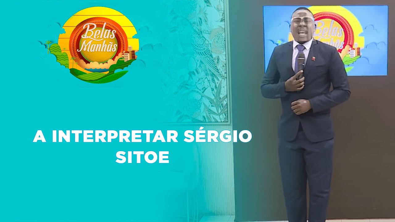 Belas Manhãs: Humorista Bhaltazar Tugha a interpretar Sérgio Sitoé