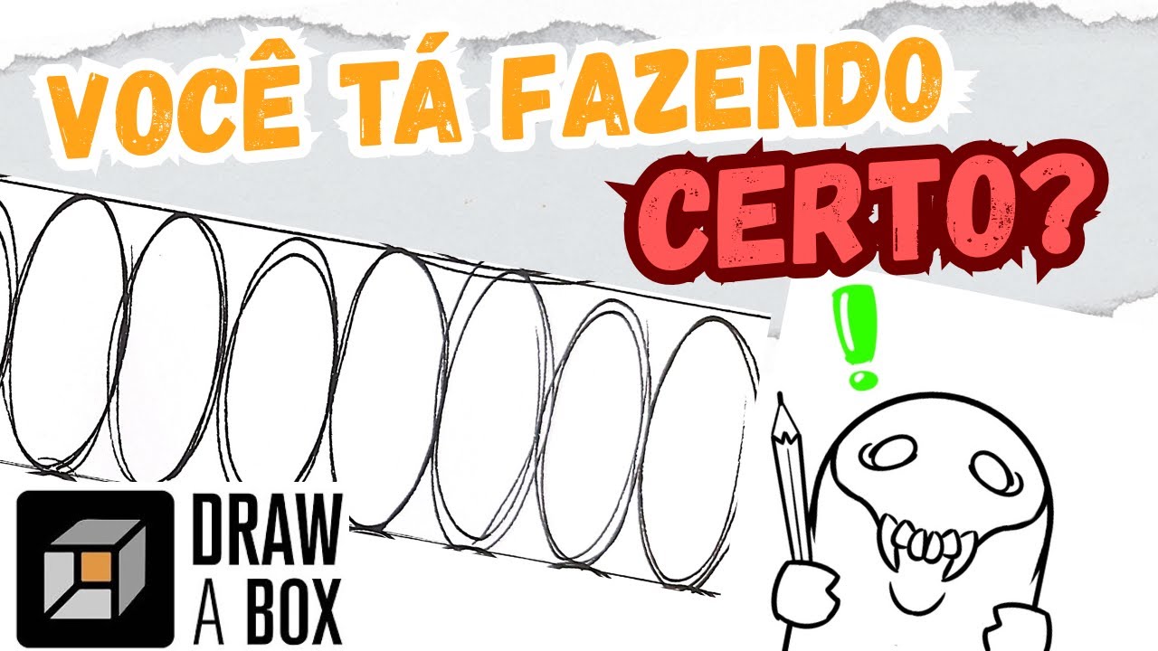 Como desenhar ELIPSES PERFEITAS em menos de 5 minutos! | DRAWABOX para Iniciantes