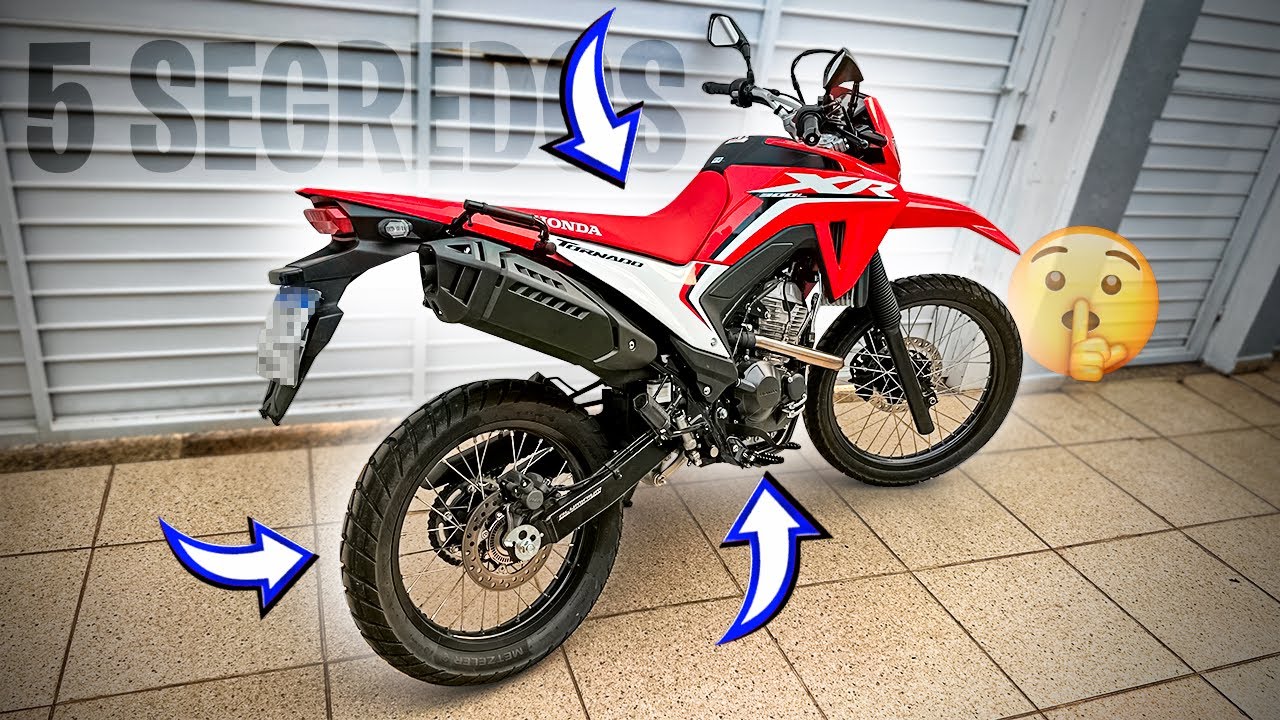 5 SEGREDOS SOBRE A NOVA TORNADO XR 300L