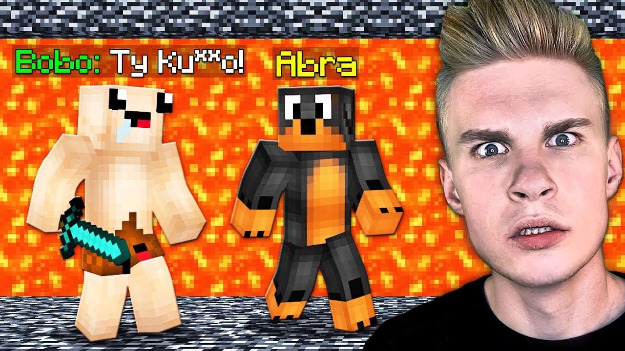 POKŁÓCIŁEM SIĘ z BOBO... 😭 *wojna?* - Minecraft