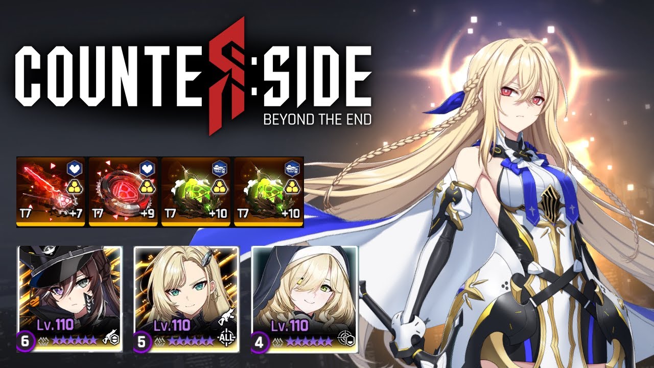 Using Ecclesia to Challenger - The Eclipse Knight「Counter:Side Global PvP」